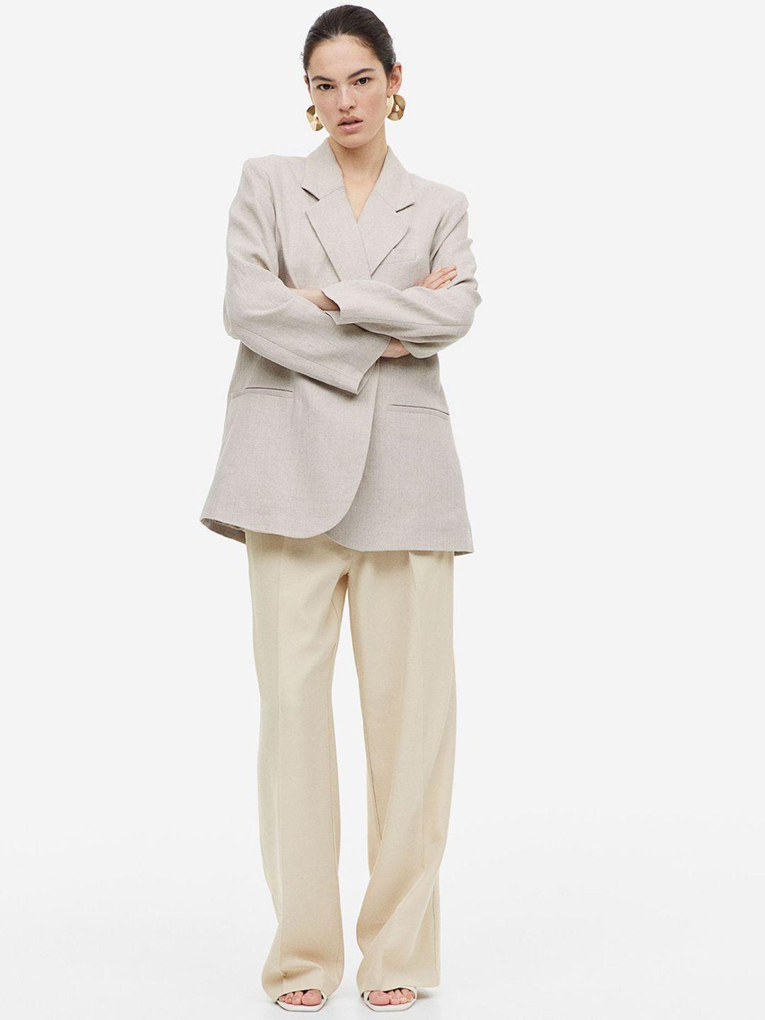 h&m women tailored trousers