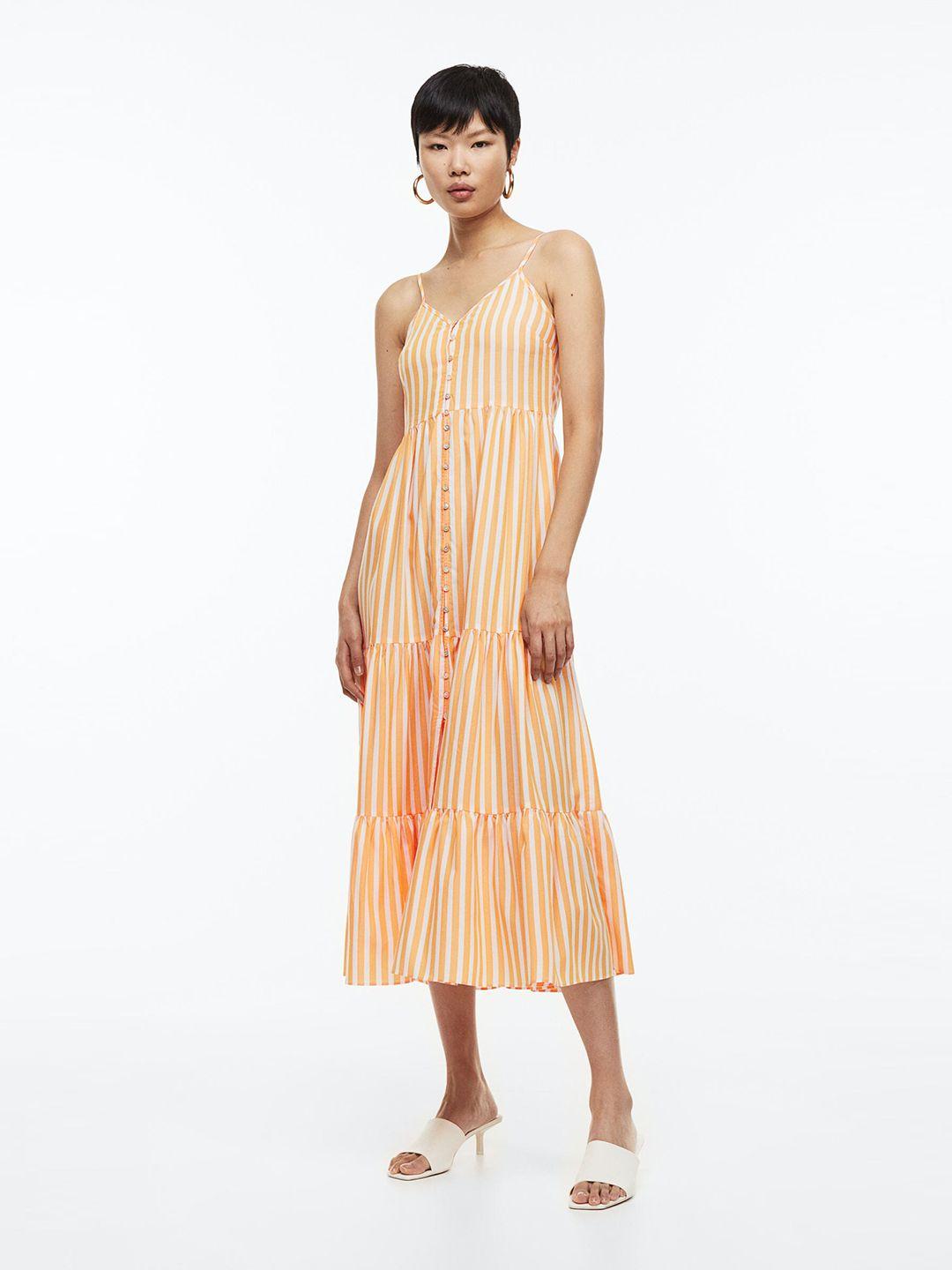 h&m women viscose-blend dress