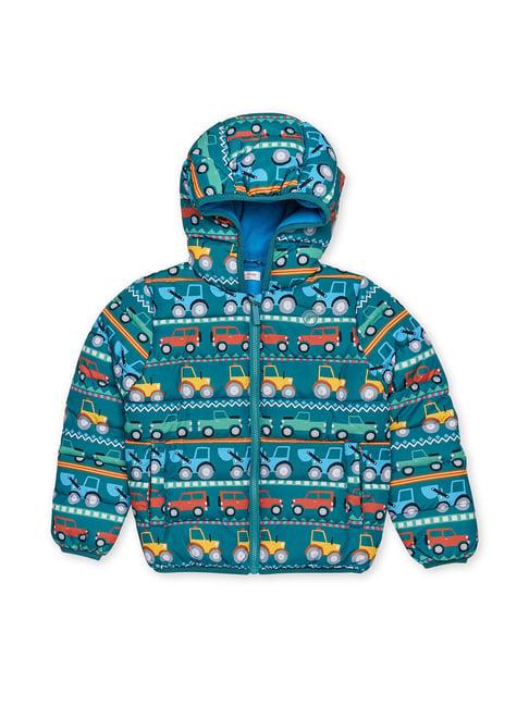 h by hamleys boys multicolor printed full sleeves jacket