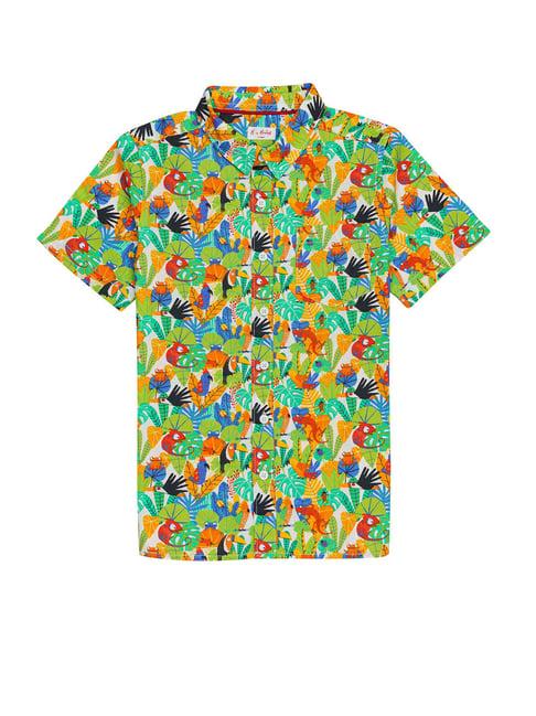 h by hamleys boys multicolor printed shirt