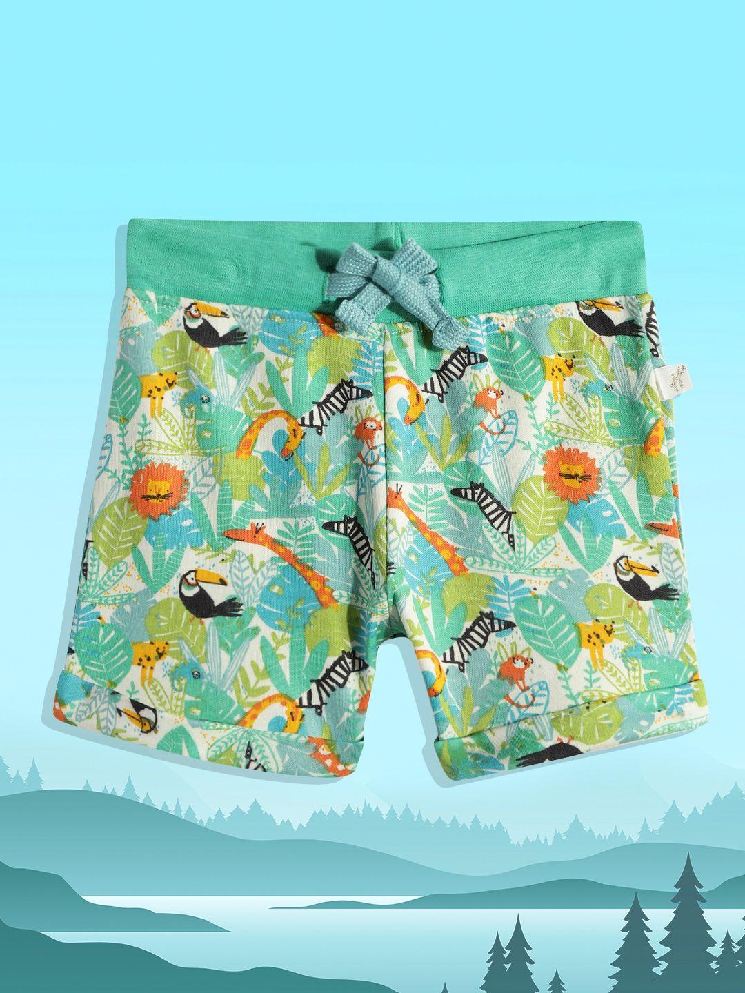 h by hamleys boys multicoloured printed pure cotton shorts