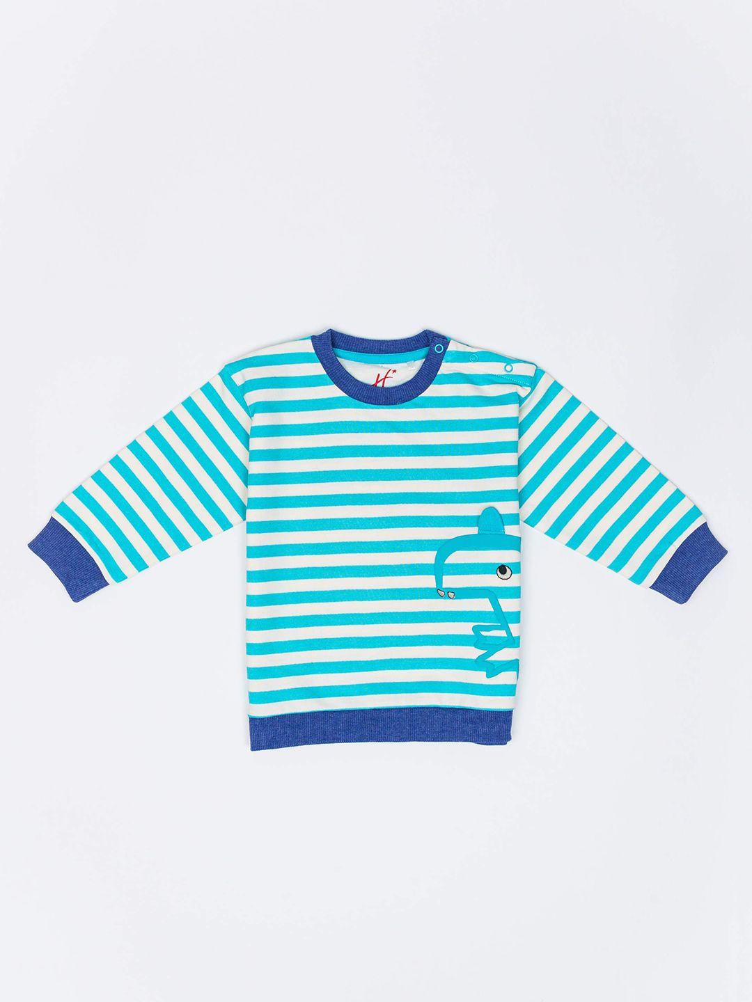 h by hamleys boys striped sweatshirt