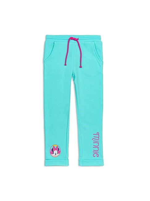 h by hamleys girls blue solid trackpants