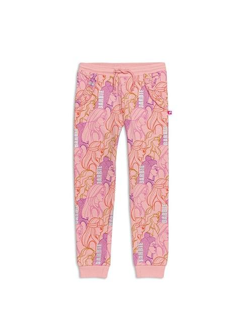 h by hamleys girls pink printed joggers