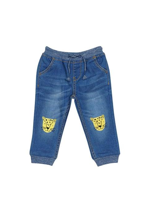h by hamleys infants boys blue solid jeans