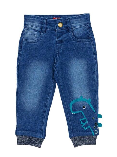 h by hamleys infants boys blue solid jeans