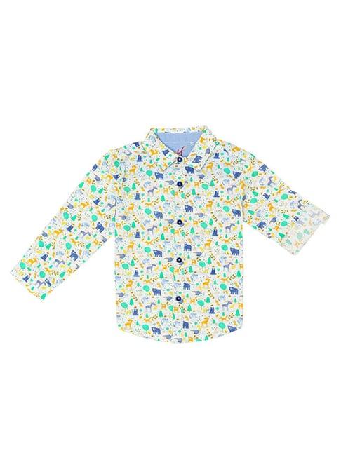 h by hamleys infants boys multicolor printed full sleeves shirt