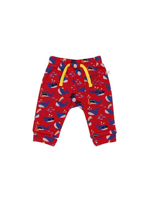 h by hamleys infants boys red printed joggers