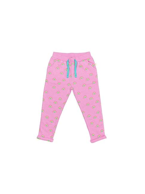 h by hamleys infants girls pink printed trackpants