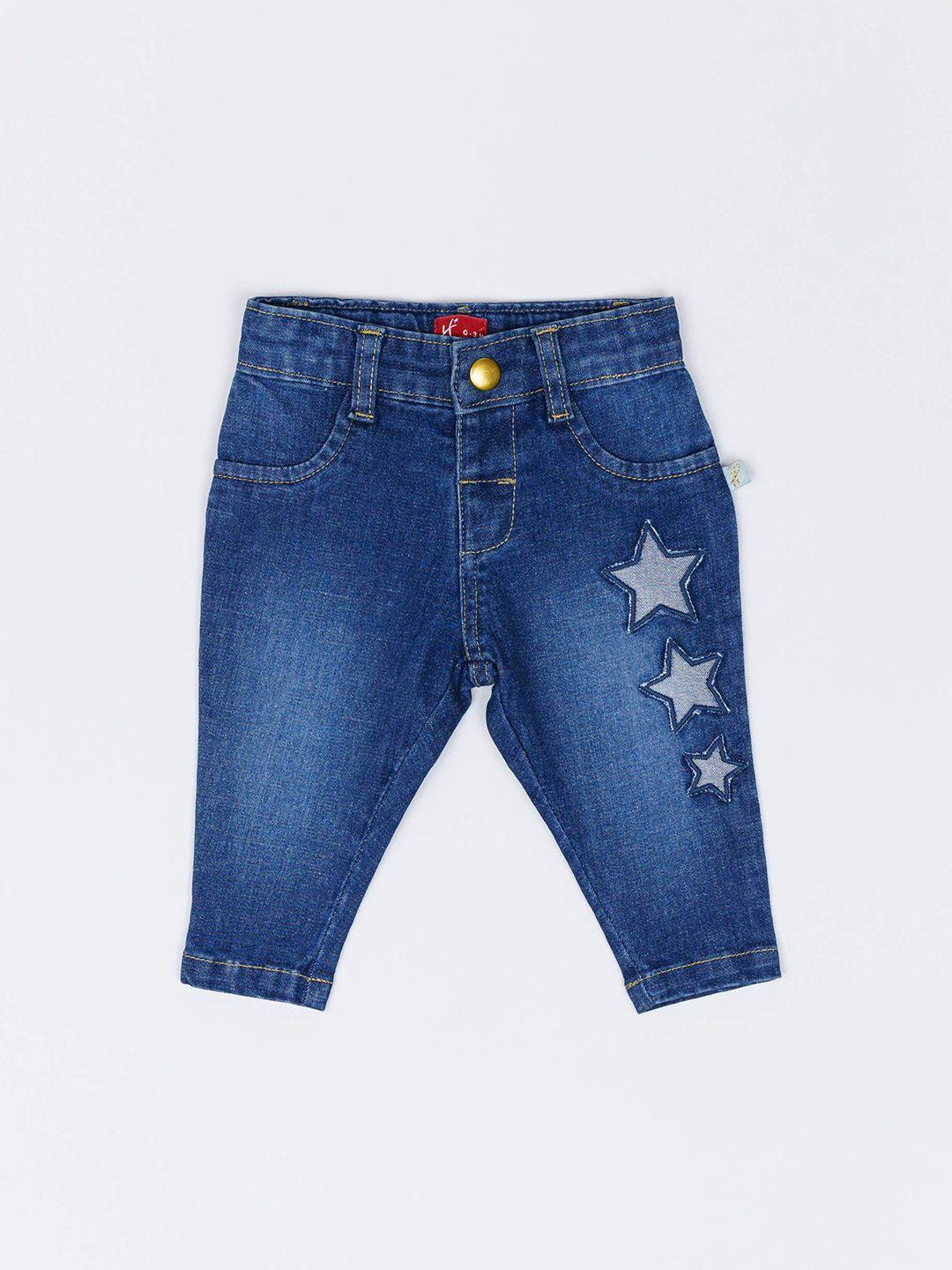 h by hamleys unisex kids light fade printed jeans