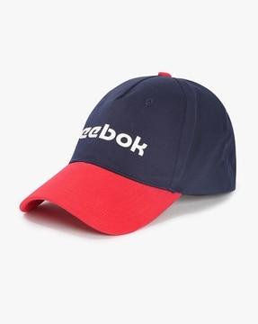 h23409 colourblock cap with logo print