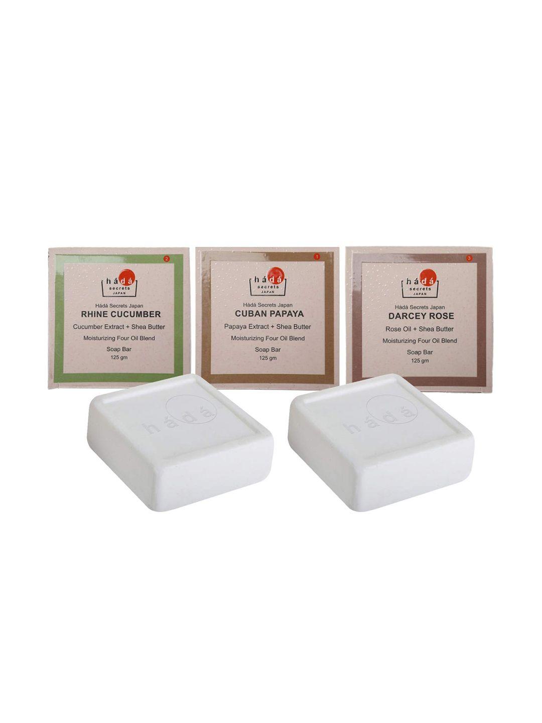 hada secrets japan pack of 3 soapbar