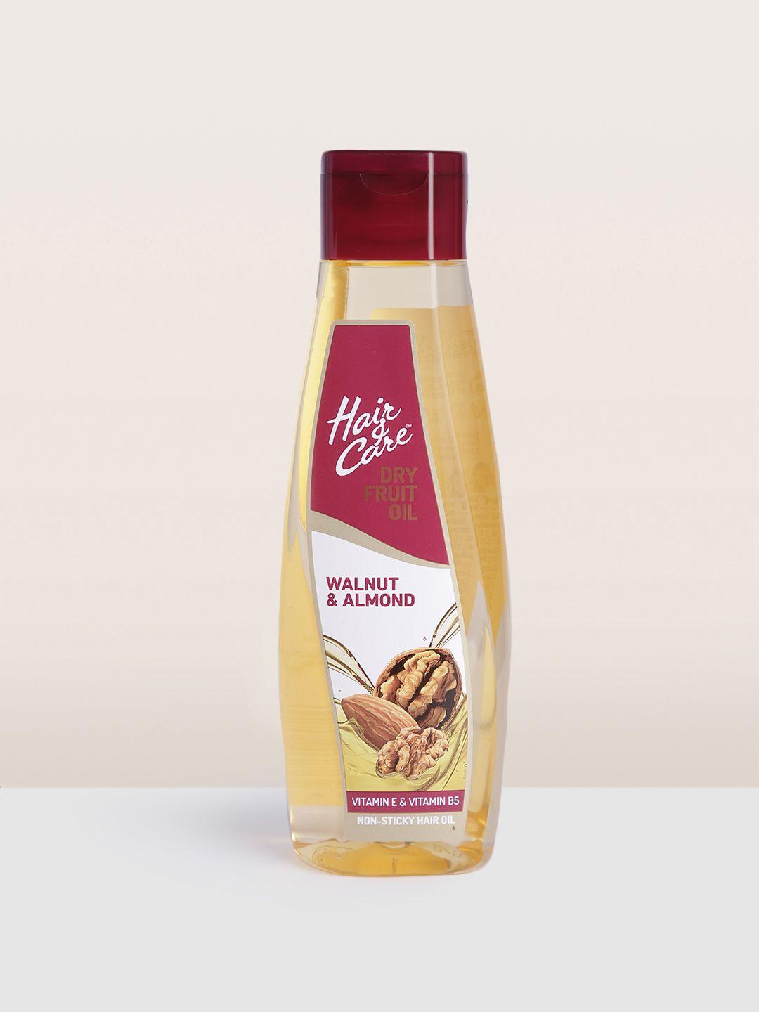 hair & care non-sticky hair oil with walnut & almond 300 ml