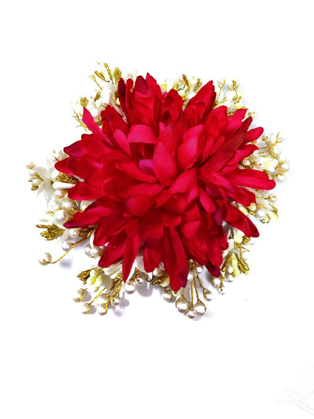 hair flare women embellished floral hair accessory