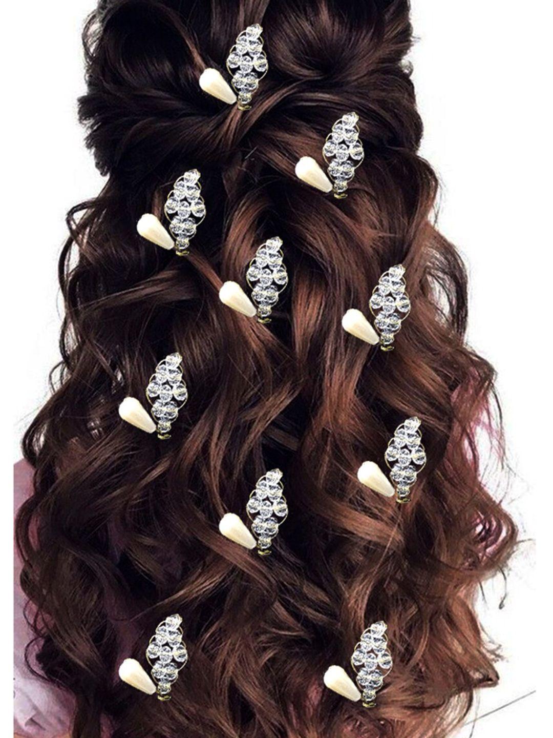 hair flare women set of 2 embellished hair accessory set