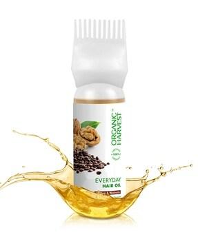 hair strengthening paraben and sulphate free hair oil infused with coffee beans and organic natural oils