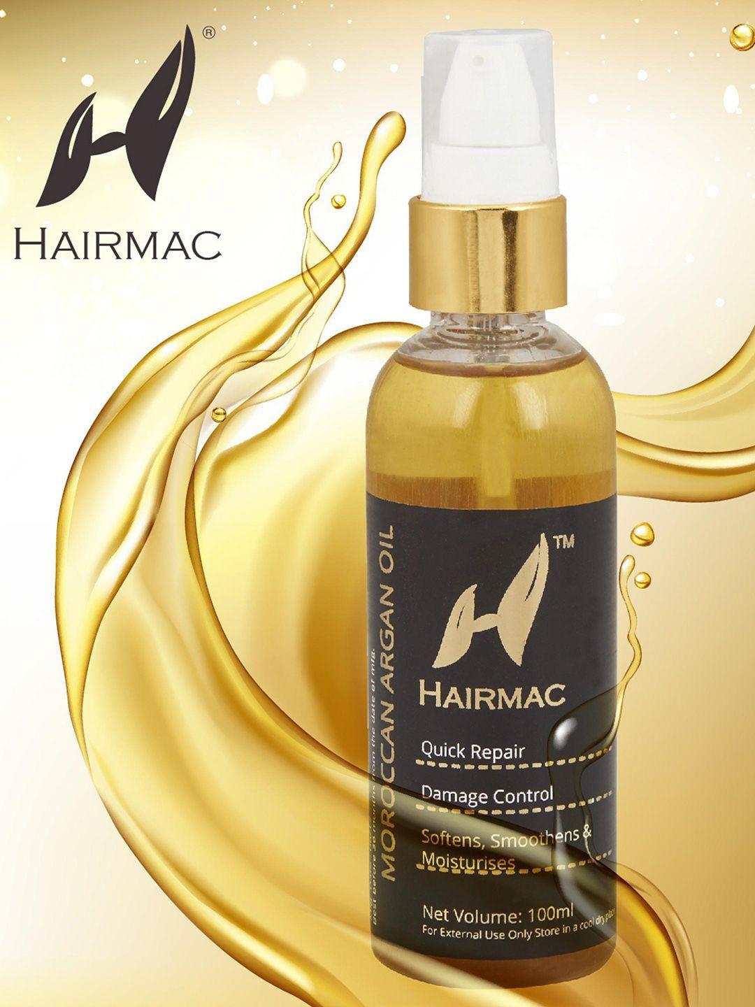 hairmac quick repair & damage control moroccan argan oil - 100 ml