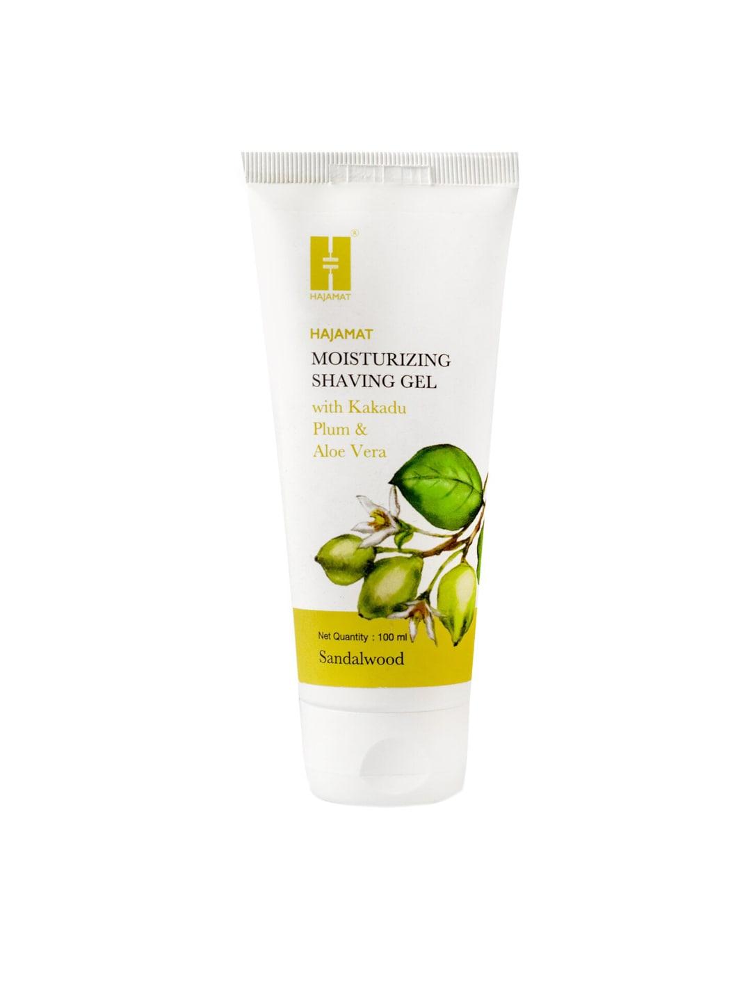 hajamat moisturizing shaving gel with kakadu plum & aloe vera - 100 ml