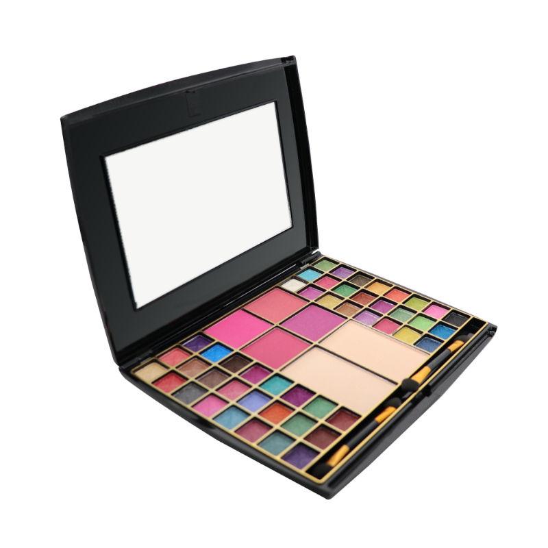 half n half makeup kit for professional make up artist 80 colors makhmali eyeshadow palette - 02