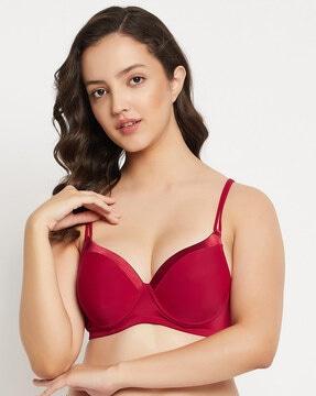 half-coverage push-up bra