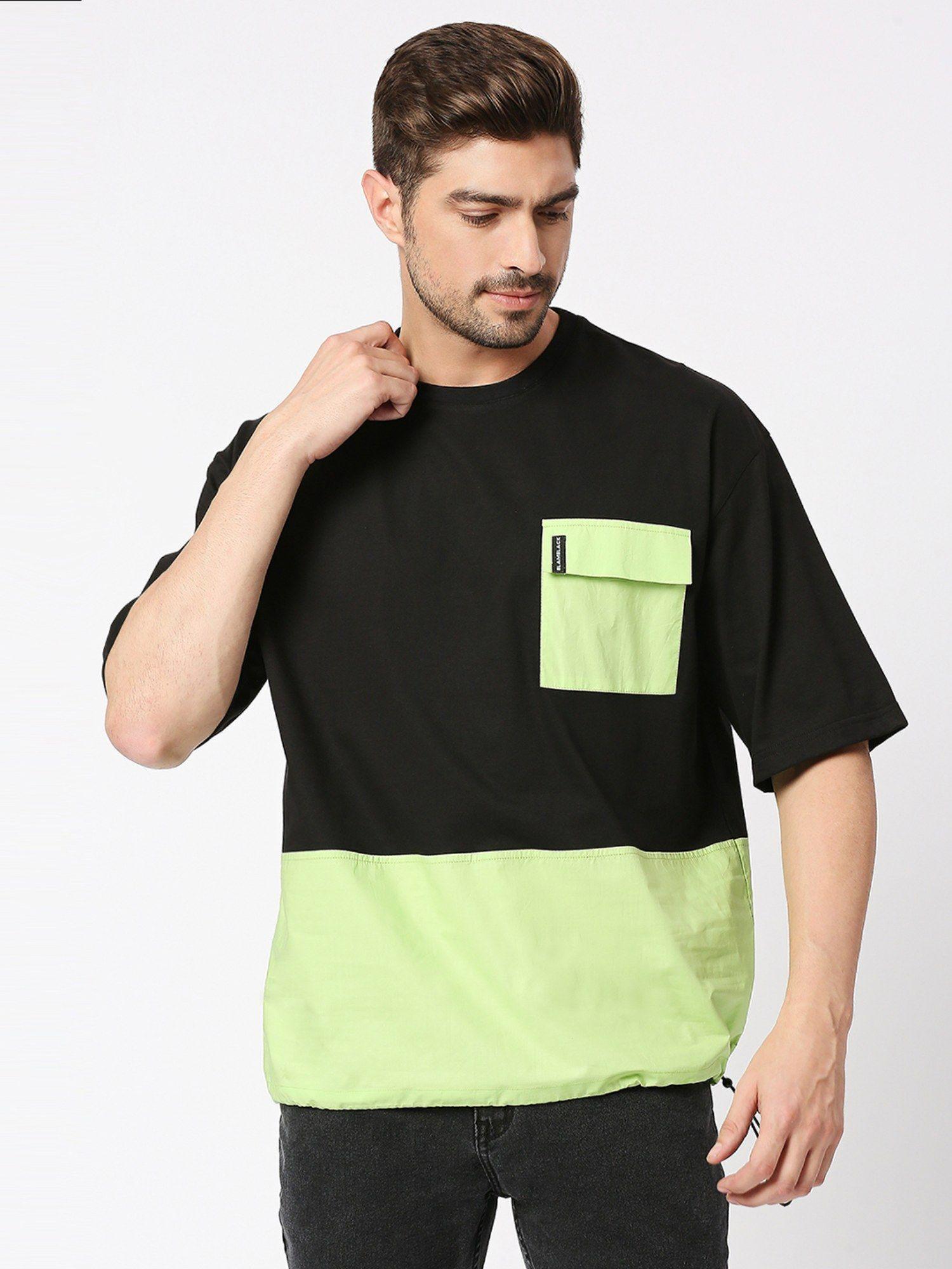 half sleeves round neck over-sized t-shirt