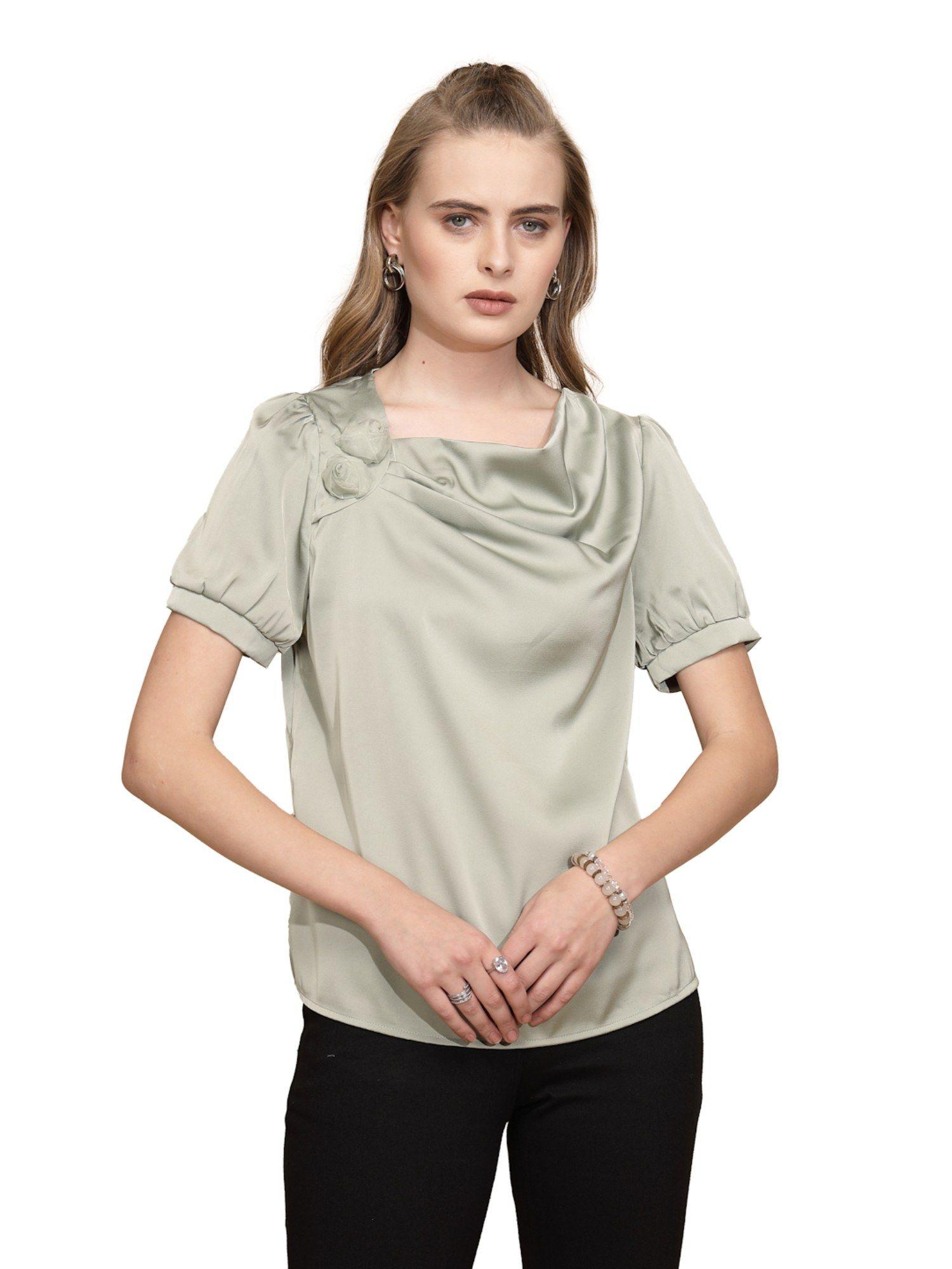 half sleeves top for women