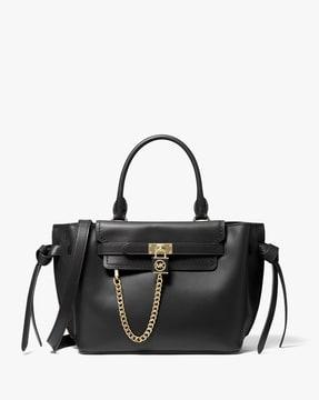 hamilton legacy small leather belted satchel