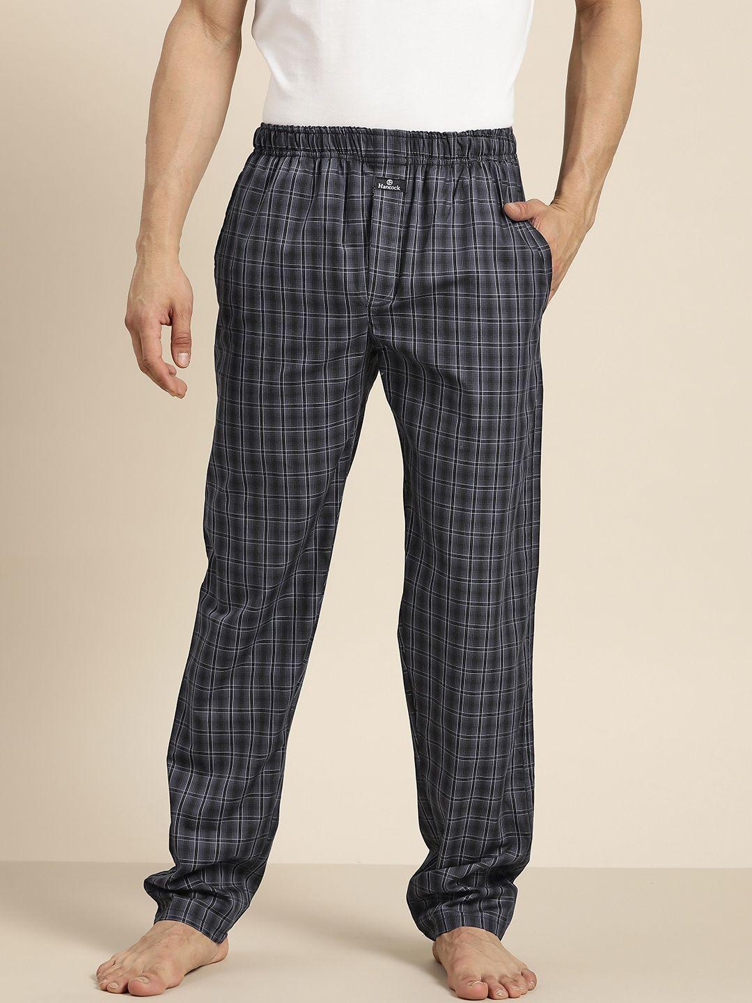 hancock checked lounge pants