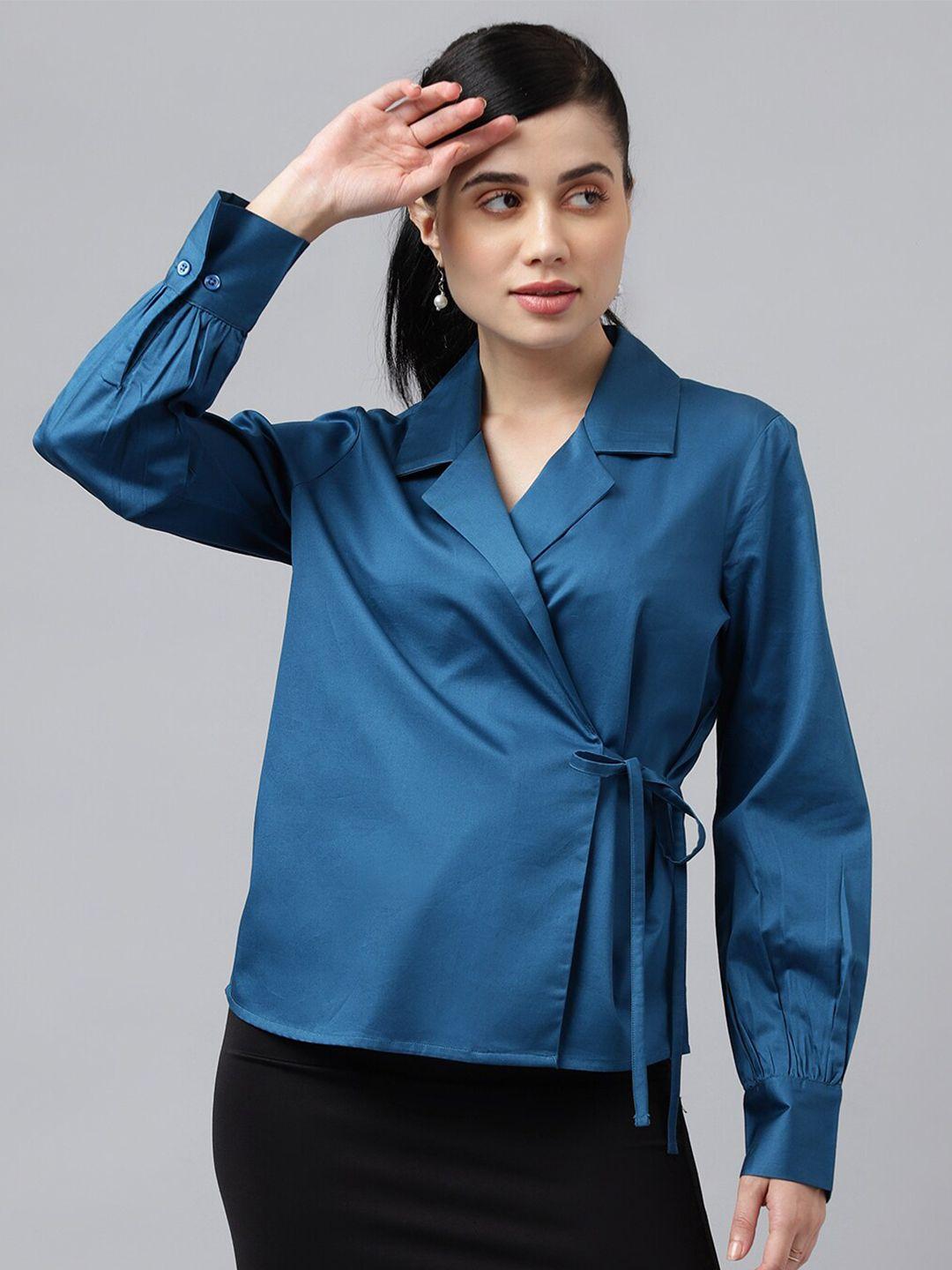 hancock cotton wrap top