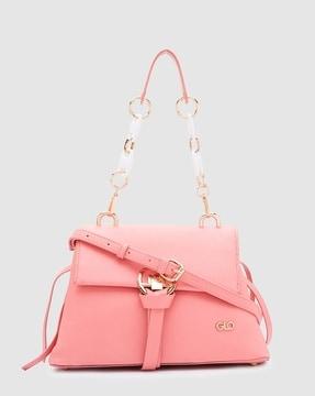 handbag with chain strap