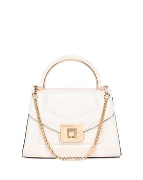 handbag with chain strap