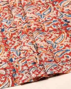 handblock print kalamkari cotton blouse fabric