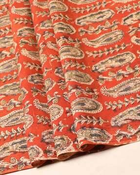 handblock print kalamkari cotton blouse fabric