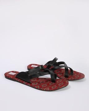 handcrafted handblock print sandals