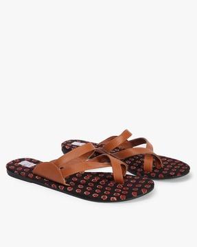 handcrafted handblock printed sandals