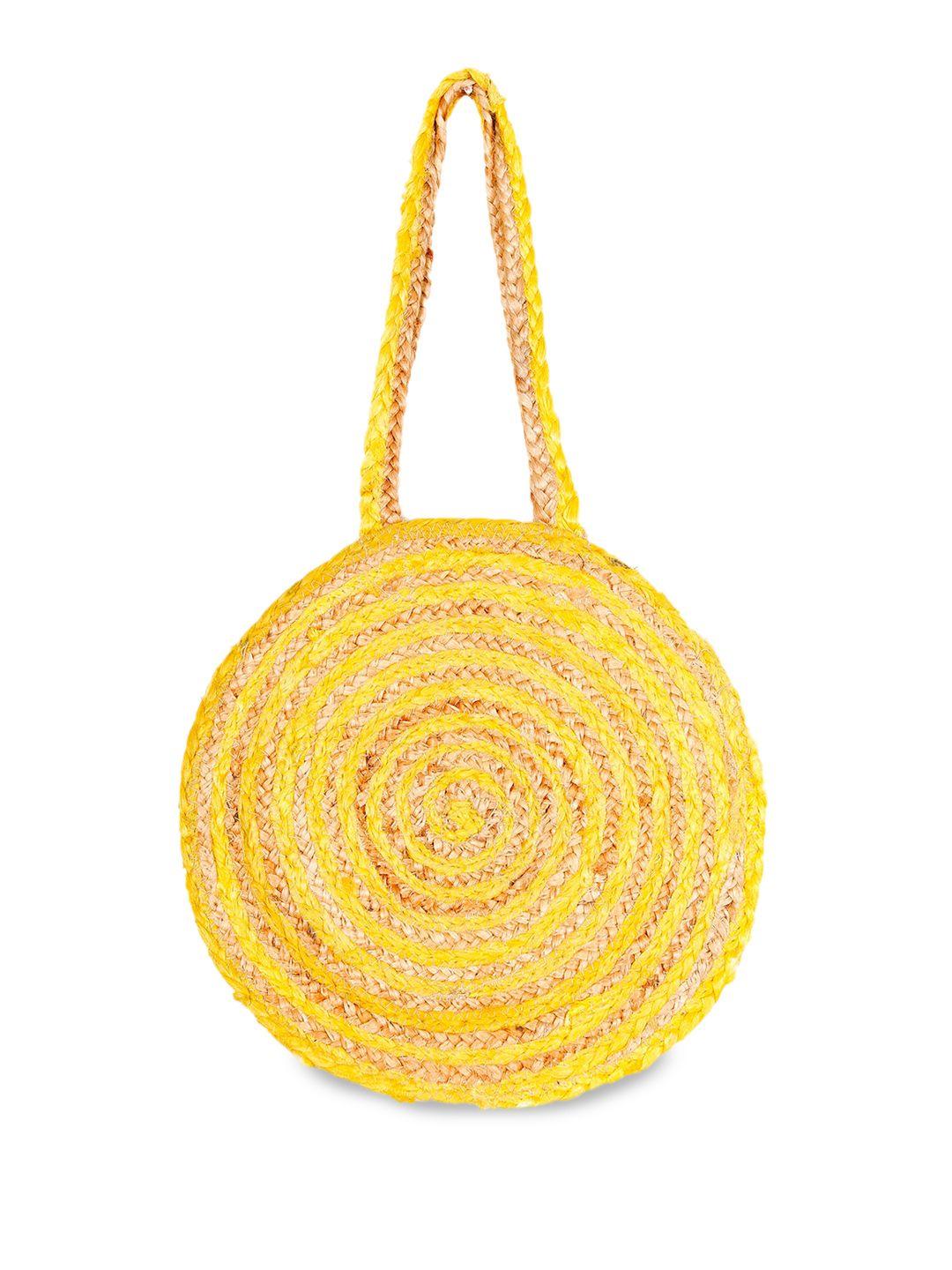 handicraft palace briaded jute sling bag