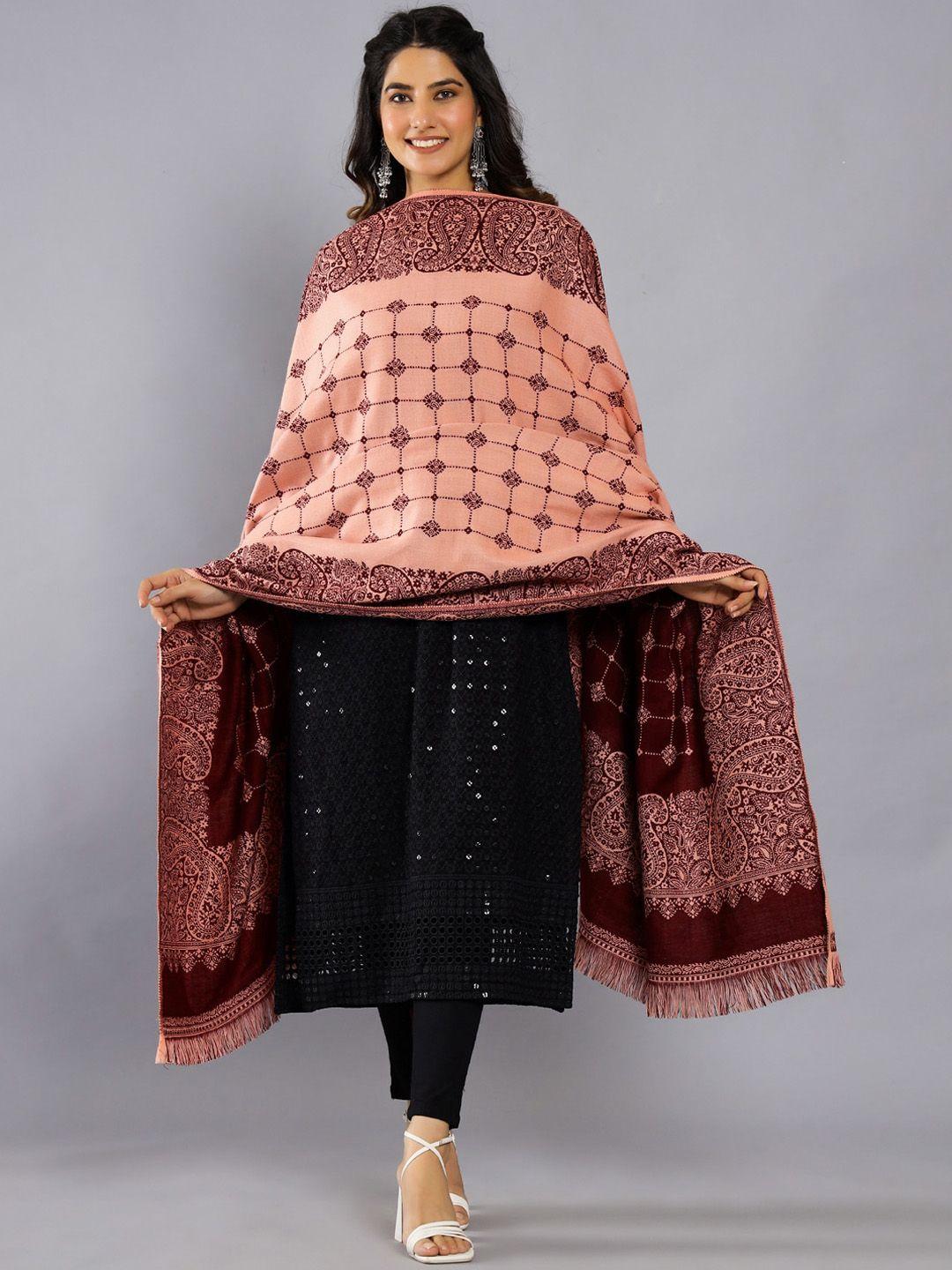 handicraft palace ethnic motifs woven design shawl
