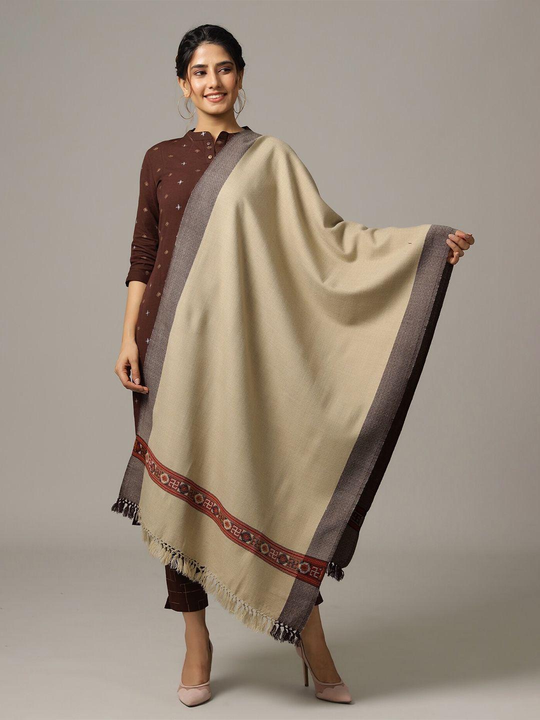 handicraft palace women woven design wool stole