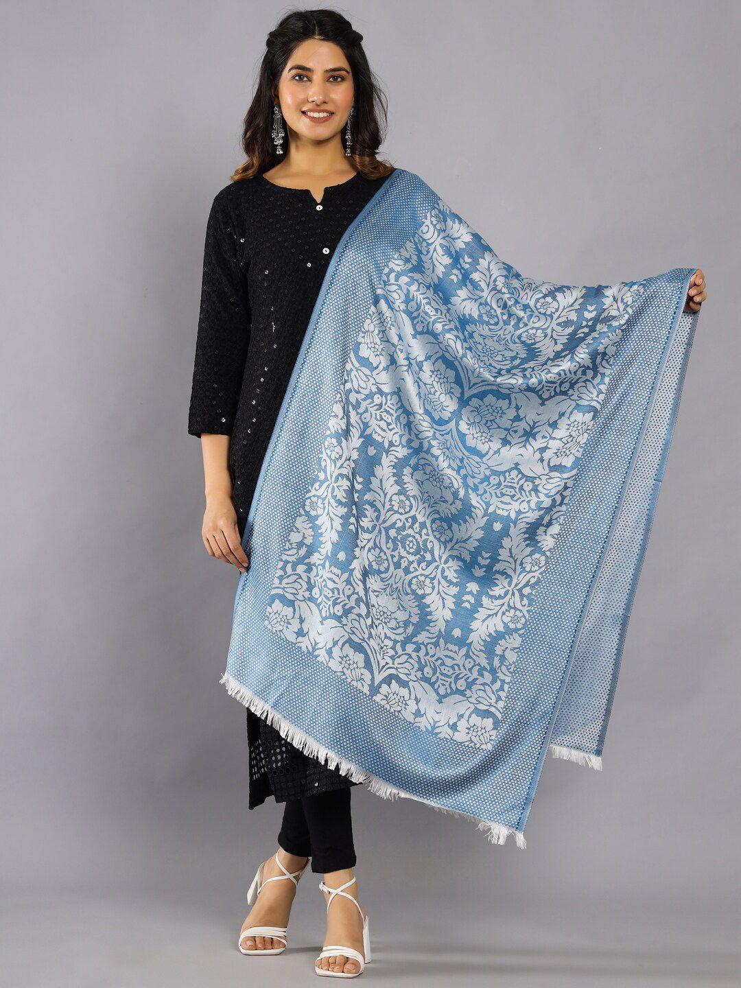 handicraft palace woven design wool shawl