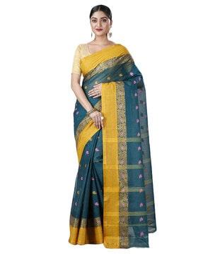 handloom bengal tant pure cotton saree