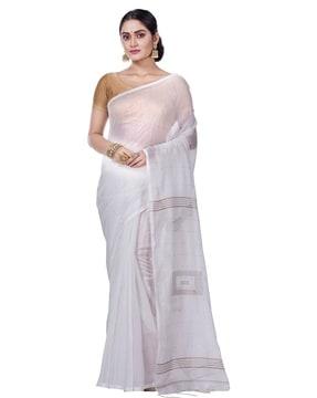 handloom bengal tant pure cotton saree