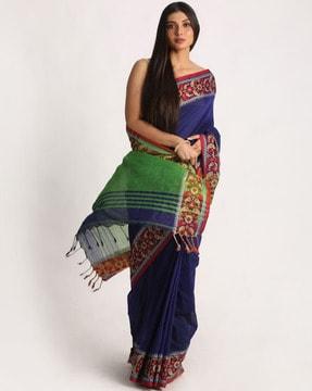 handloom cotton tangail saree