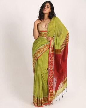 handloom cotton tangail saree