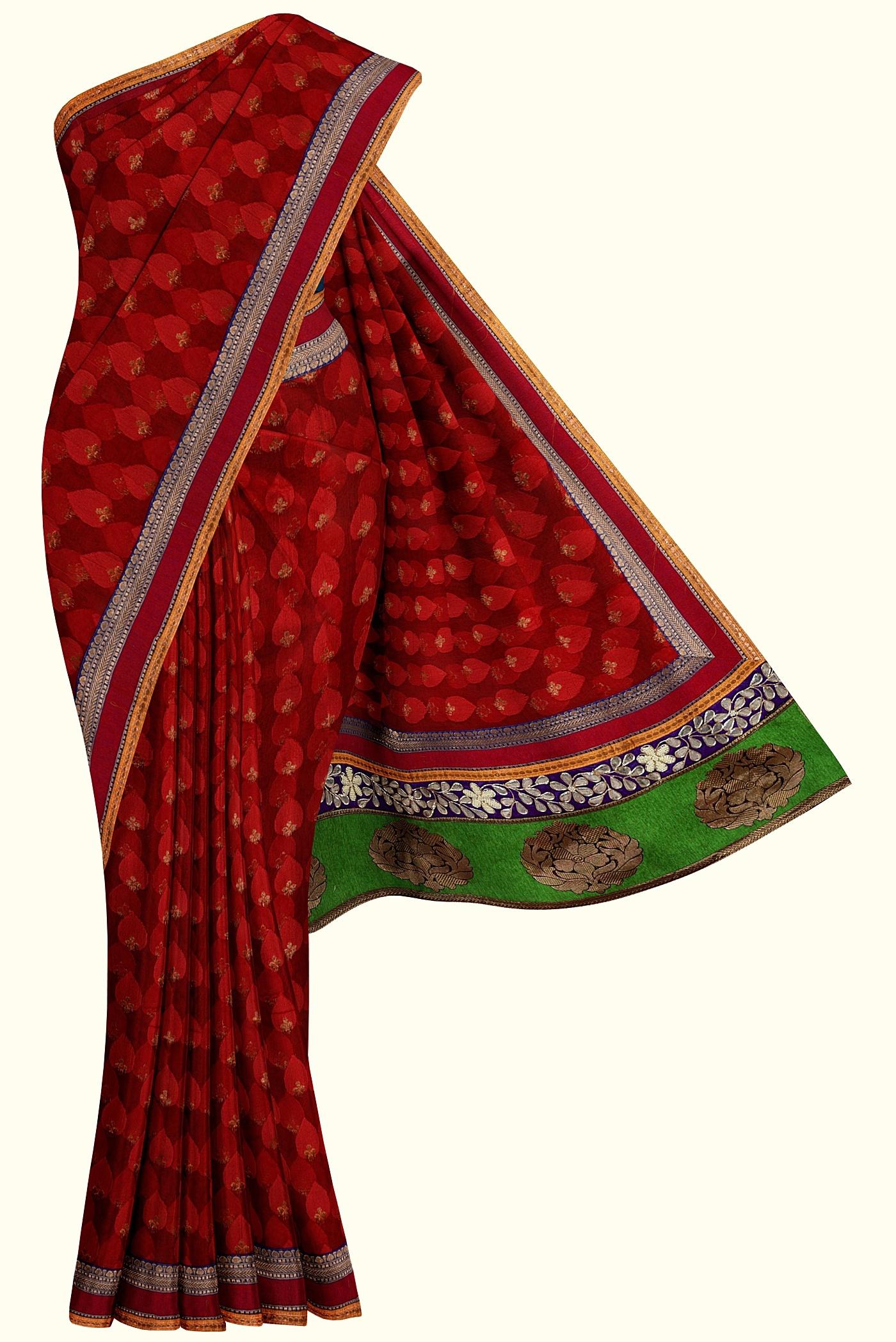 handloom fancy silk sari