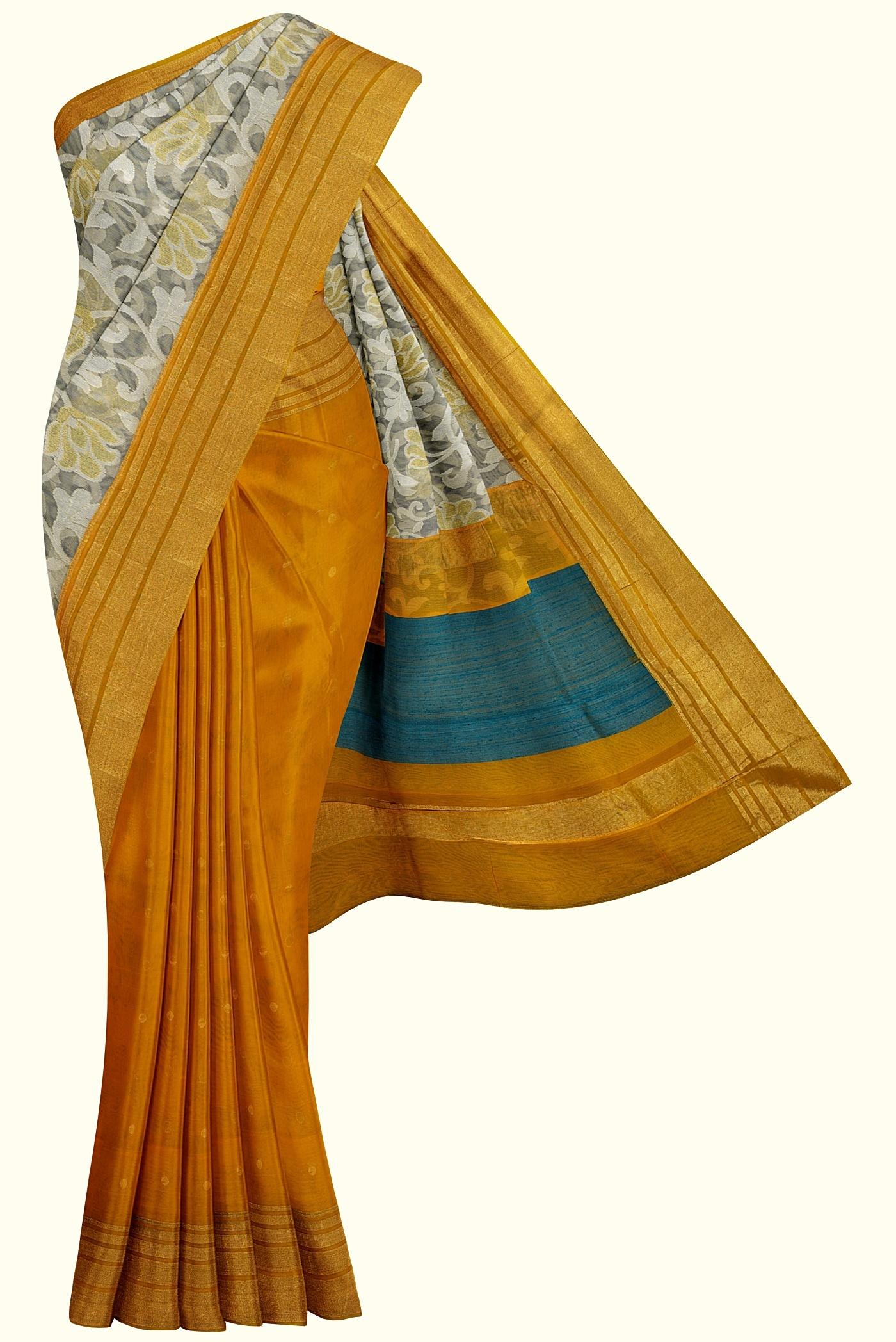 handloom fancy silk sari