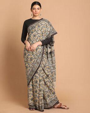 handloom kalamkari mul mul cotton saree