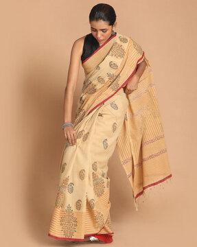 handloom pure cotton kalamkari saree