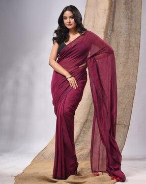 handloom saree with tassels