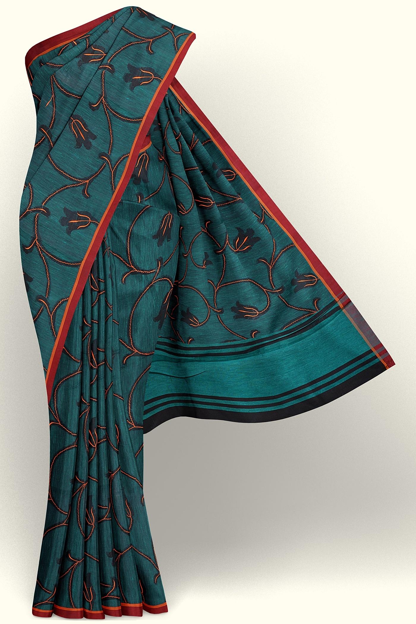 handloom tussar silk saree