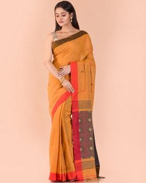 handwoven traditional saree